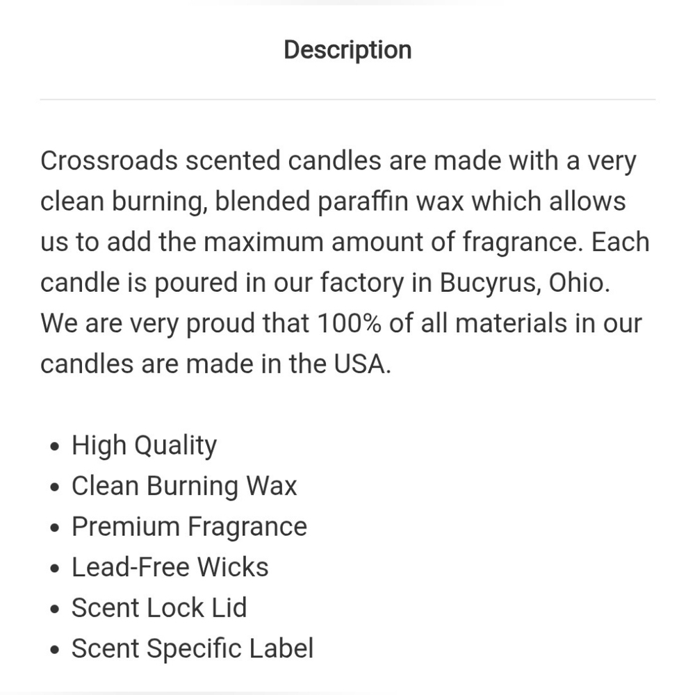 🌾CROSSROADS CANDLE - Picture 4 of 16